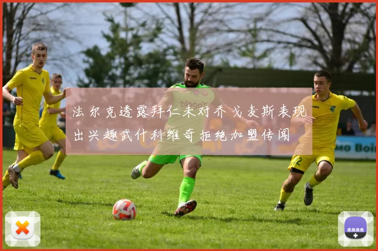 法尔克透露拜仁未对乔戈麦斯表现出兴趣武什科维奇拒绝加盟传闻